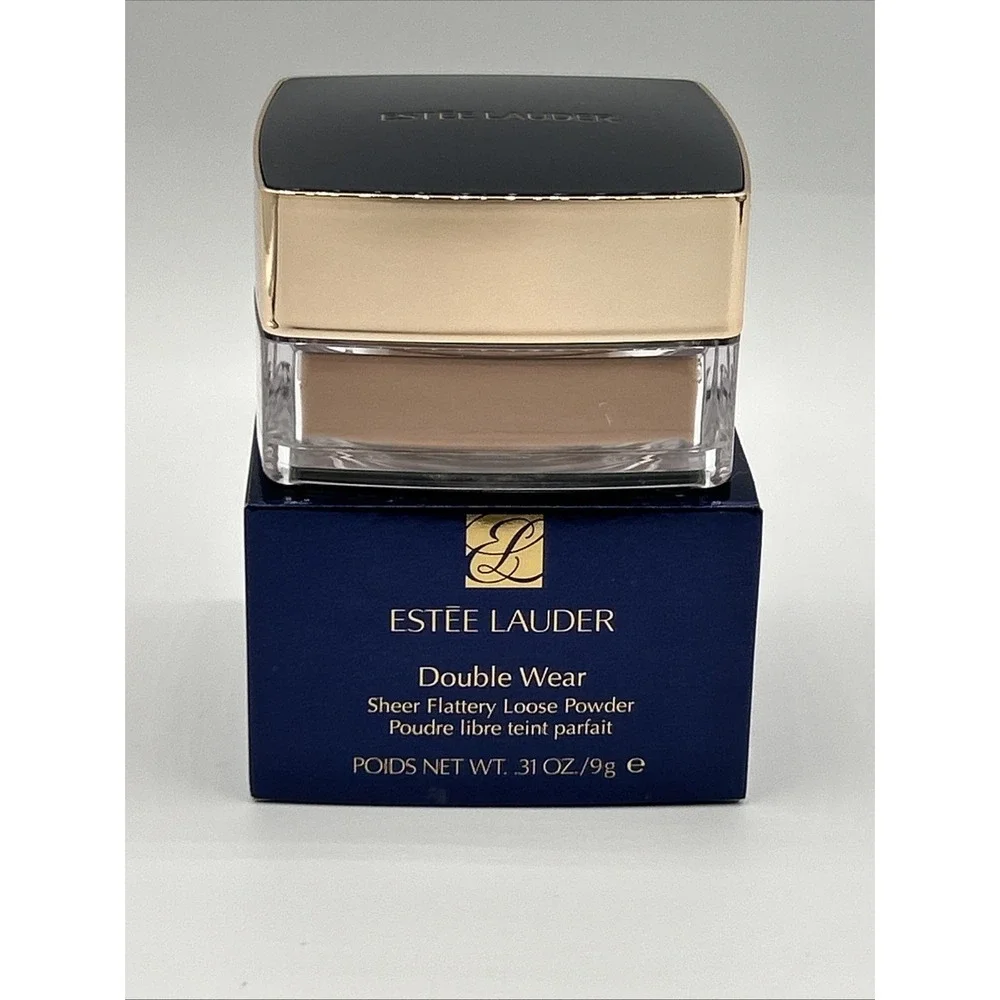 Estee Lauder Double Wear Sheer Flattery Loose Powder Medium Soft Glow.31oz NEW
